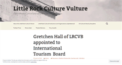 Desktop Screenshot of lrculturevulture.com